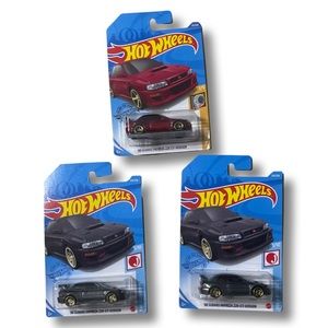 Hot Wheels Subaru STI Lot of 3